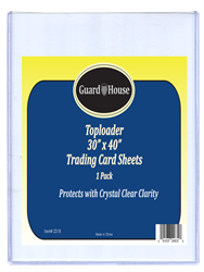 Trading Card Sheet Toploader - 30x40