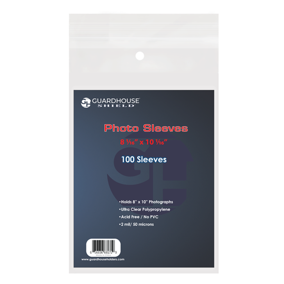 Shield Sleeve for 8 x 10 Photos & Prints