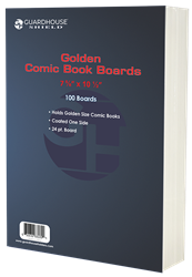 Backing Boards for Golden Comic Book Bag (7 5/8 x 10 1/2) - 100 Pack