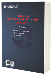 Backing Boards for Treasury Comics (10 1/4 x 13 1/2) - 100 pack