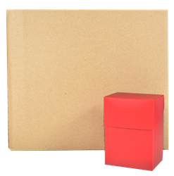 Bulk Flip-top Card Box - Red