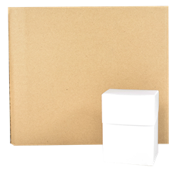 Bulk Flip-top Card Box - White
