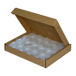 Quarter size 24.3mm Direct-Fit Guardhouse coin holders - (S dia) / 50 per box.