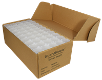 Guardhouse American Silver Eagle Coin Tube Clear Lid - 100 Pack