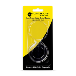 1 oz American Gold Eagle Direct Fit Guardhouse Capsule - Retail Card