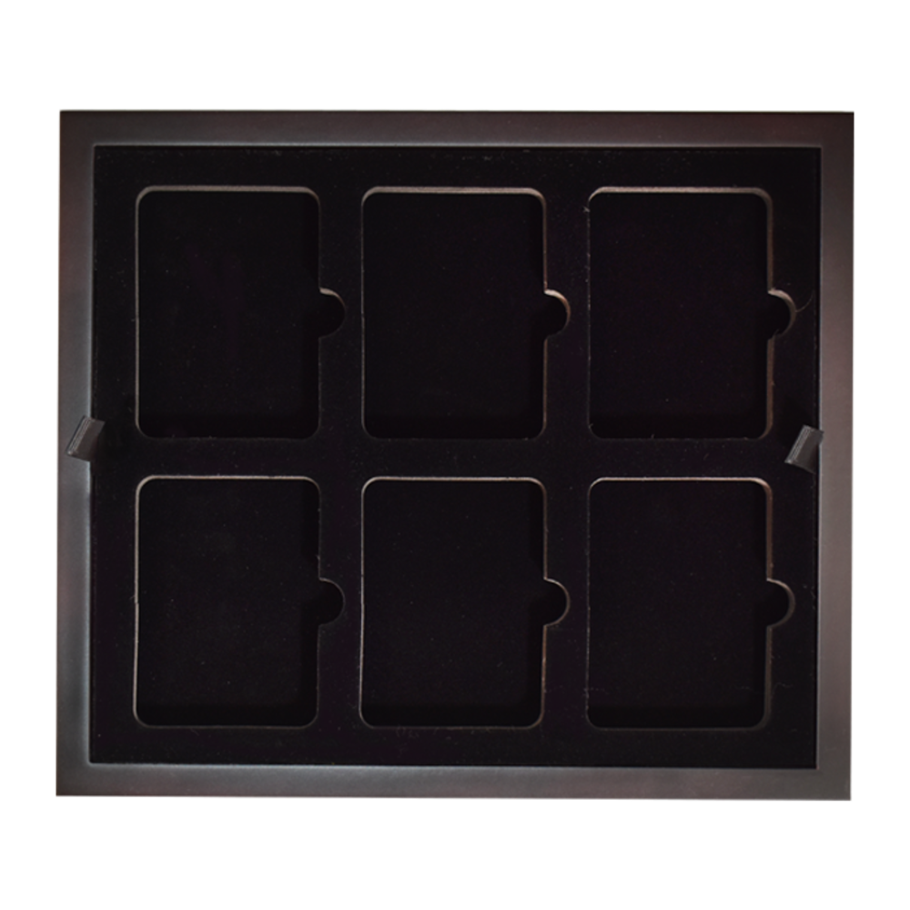 Coin Slab Certified Coin Slab Tray - Holds 6 Slabs