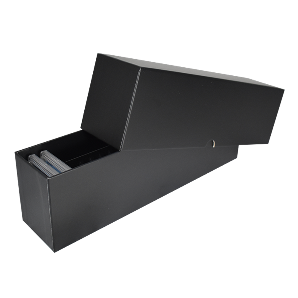 Guard House Card Storage NGC and PCGS Slab Storage Box - Holds 20 Certified Coins (Black)