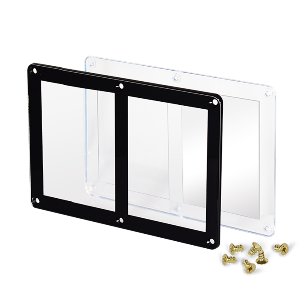 Ultra Pro 9-Card Screwdown Black Frame | Diggaz Trading Cards Ultra Pro 9-Card Screwdown Black Frame | Diggaz Trading Cards
